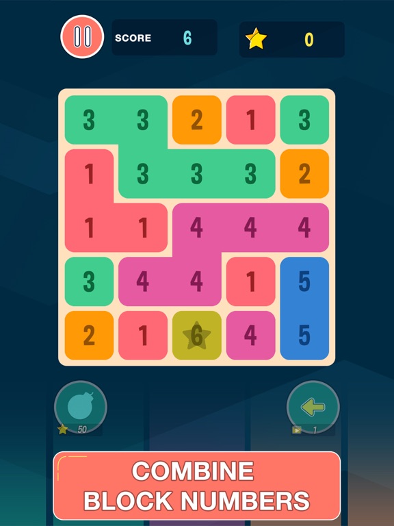Screenshot #4 pour Merge Block Ultra Number