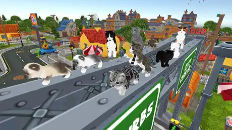 Kitten Cat Craft Vs Dog 3D Sim