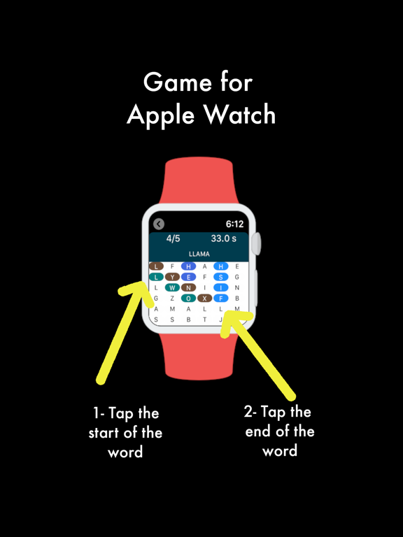 Screenshot #6 pour Word Search Wear - Watch game