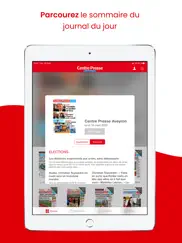 centre presse le journal iPad Captures Décran 2