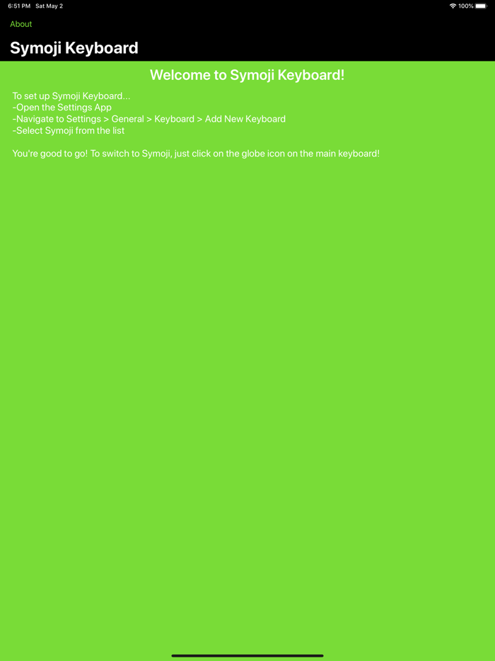 Symoji Keyboard Greek