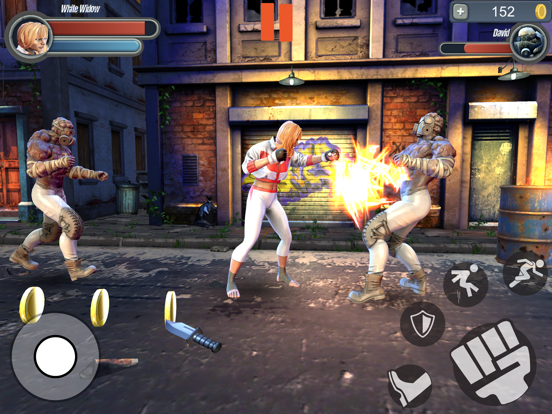 Ninja Street Fighting 3d Games iPad screenshot 5 - Games app