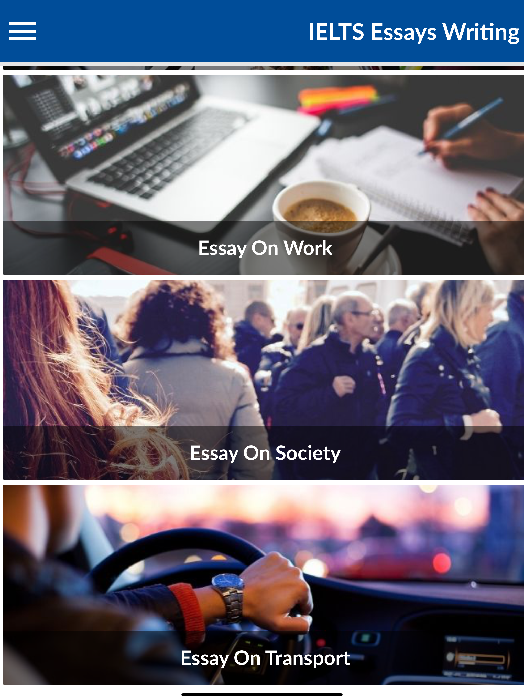 IELTS Essays Writing