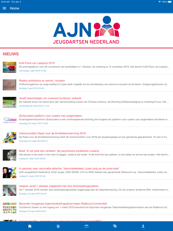 Screenshot #5 pour AJN Jeugdartsen Nederland