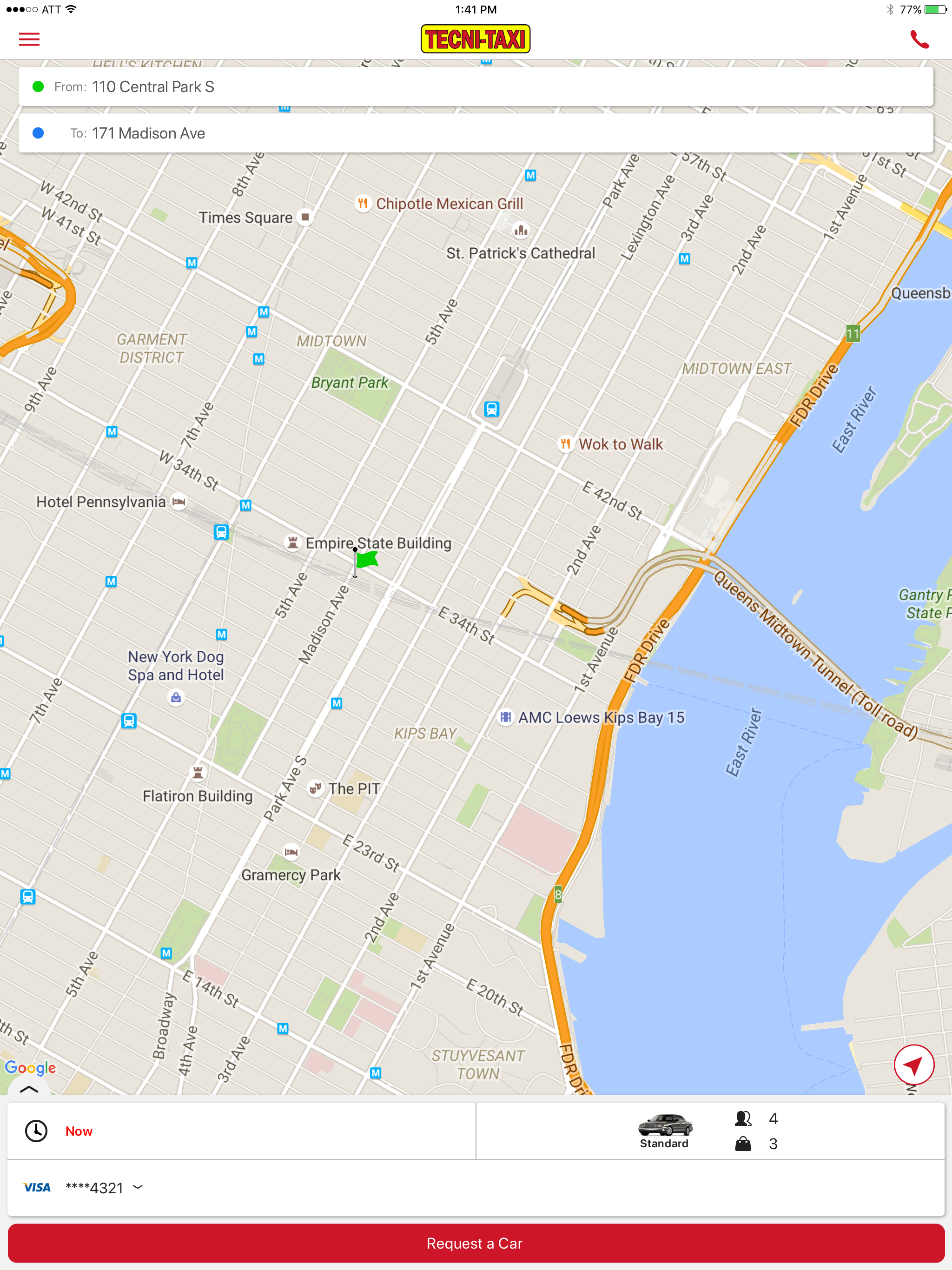 Tecni Taxi SD screenshot 8