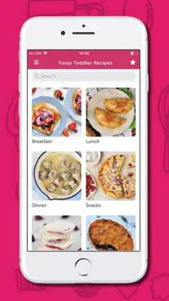 Fussy Toddler Recipes iPhone image 1