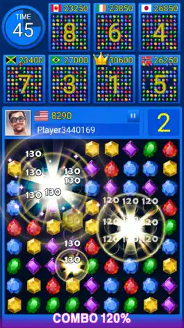 Game screenshot Jewels Battle : Match 3 apk