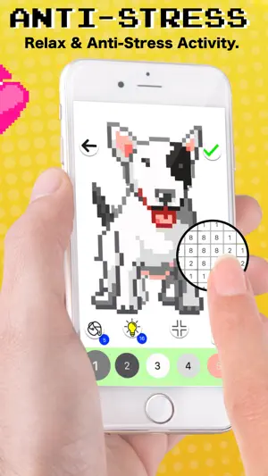 Pixel Art - Coloring by number screenshot 4