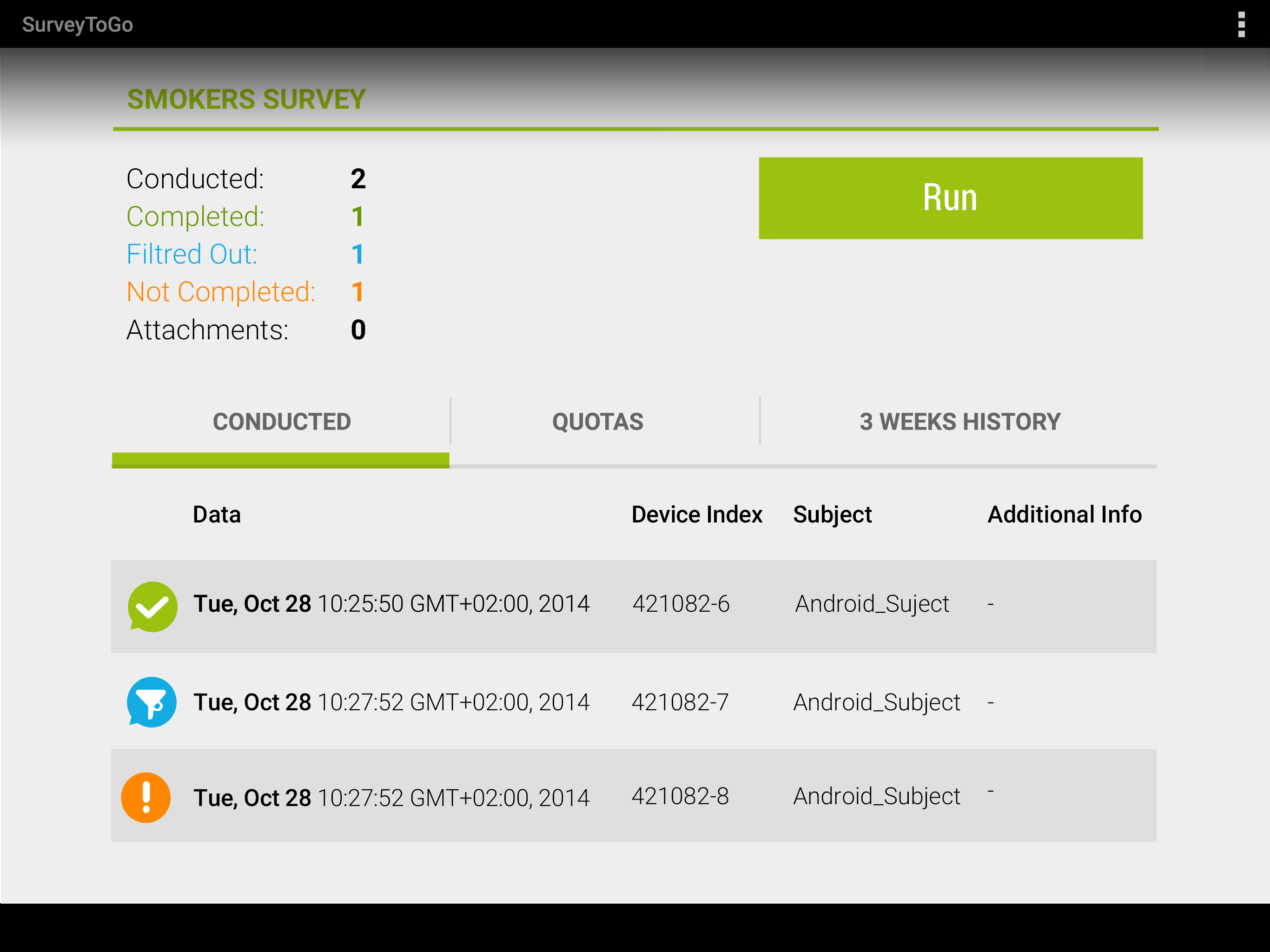 SurveyToGo screenshot 6