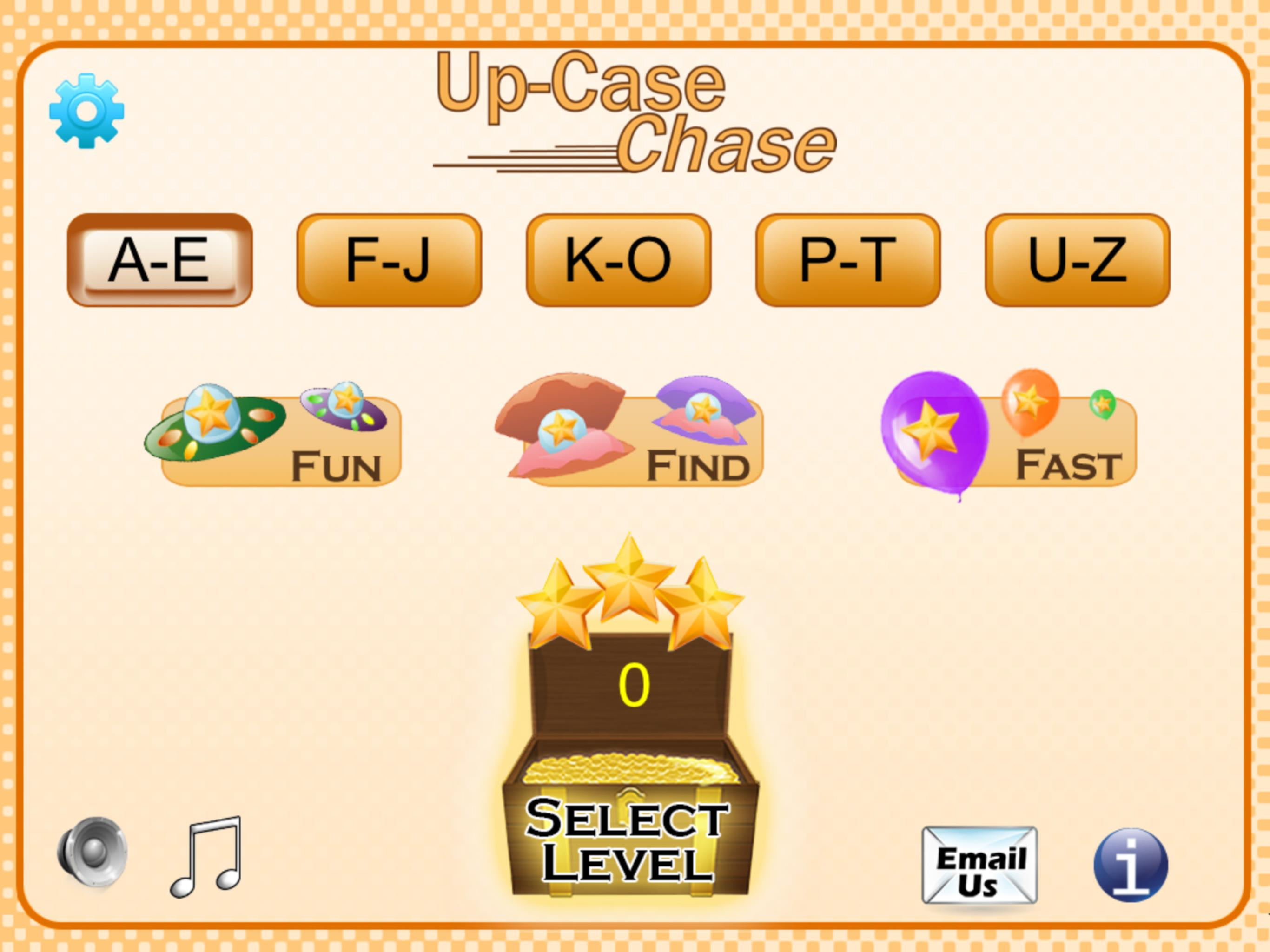 Up-Case Chase - Letter Trainer screenshot 5
