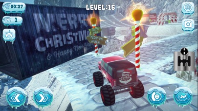 Chrismas Mountin Monster Truck Screenshot