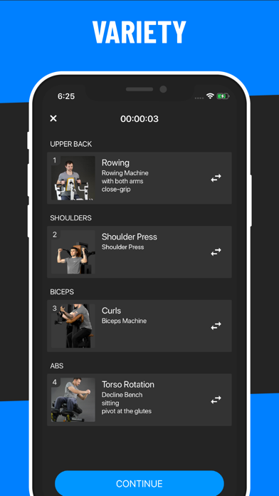 BestFit Home Workout & Fitness Screenshot