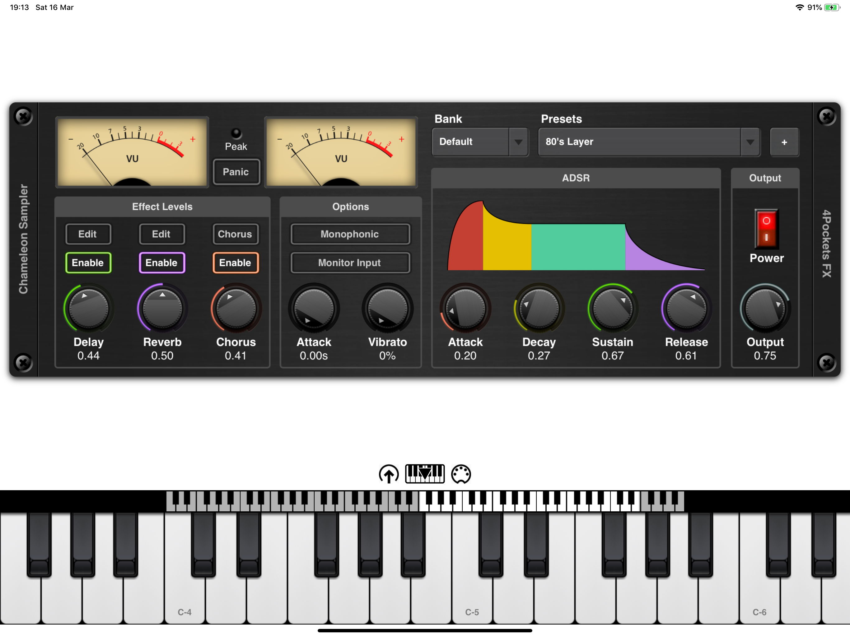 Chameleon AUv3 Sampler Plugin