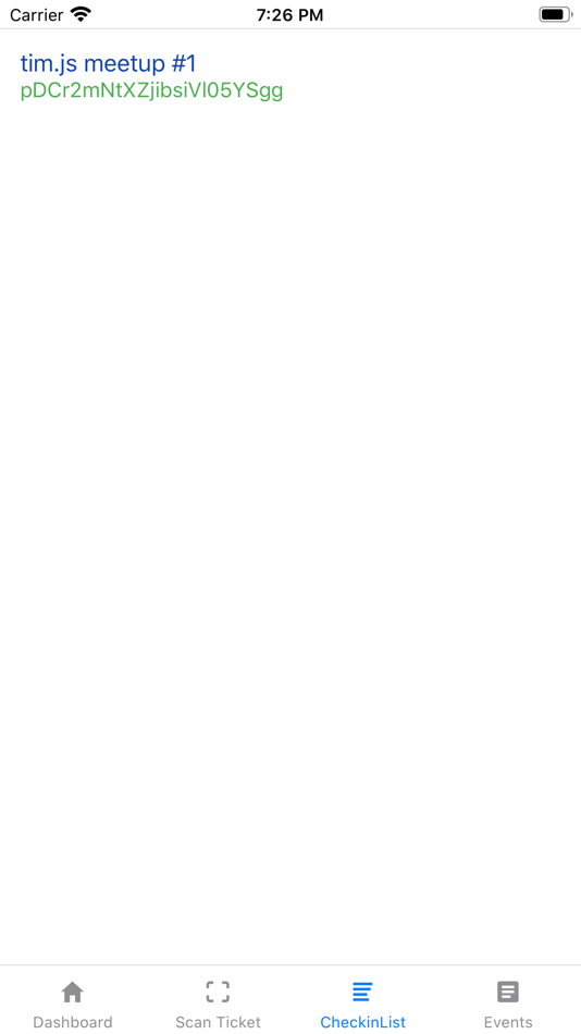 #7. ti.to registration (iOS) Podle: Espresoh Tech, LLC