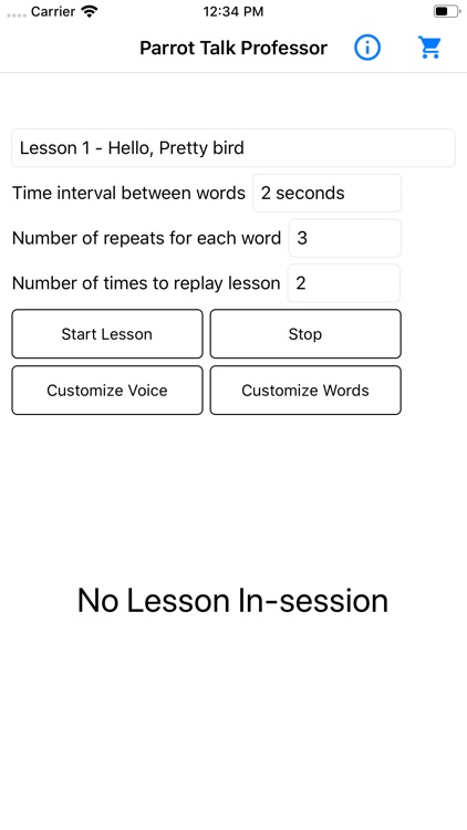 Parrot Talk Professor screenshot-3