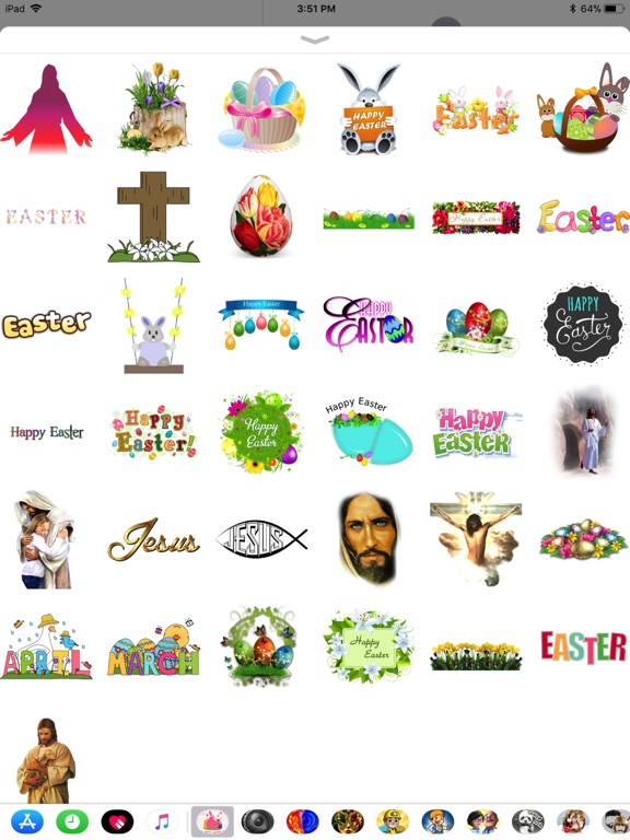 Screenshot #6 pour Easter Bunny - Cute Stickers