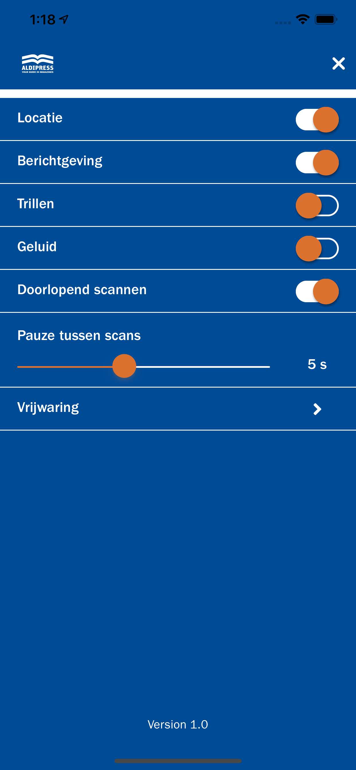 Aldipress Retouren App