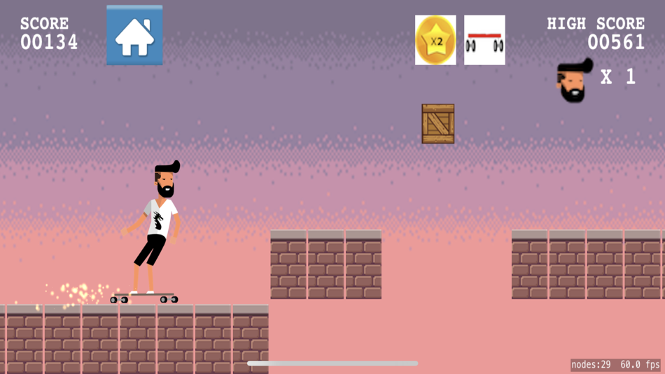 #5. SkateBorader (iOS) 由: GANA Holdings Co., Ltd.