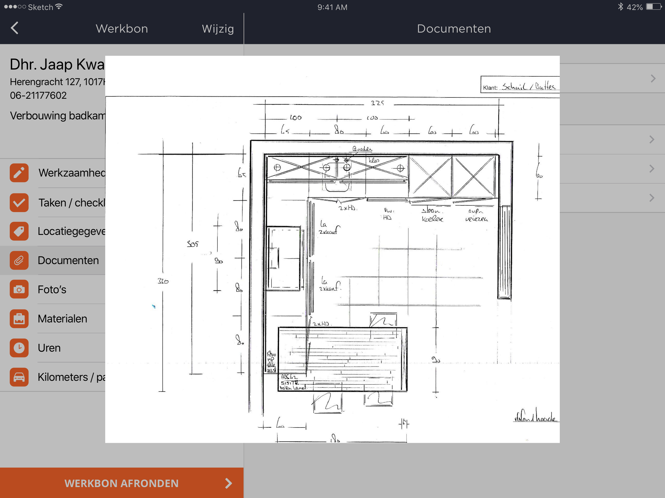 Crafter - Werkbon App screenshot 15