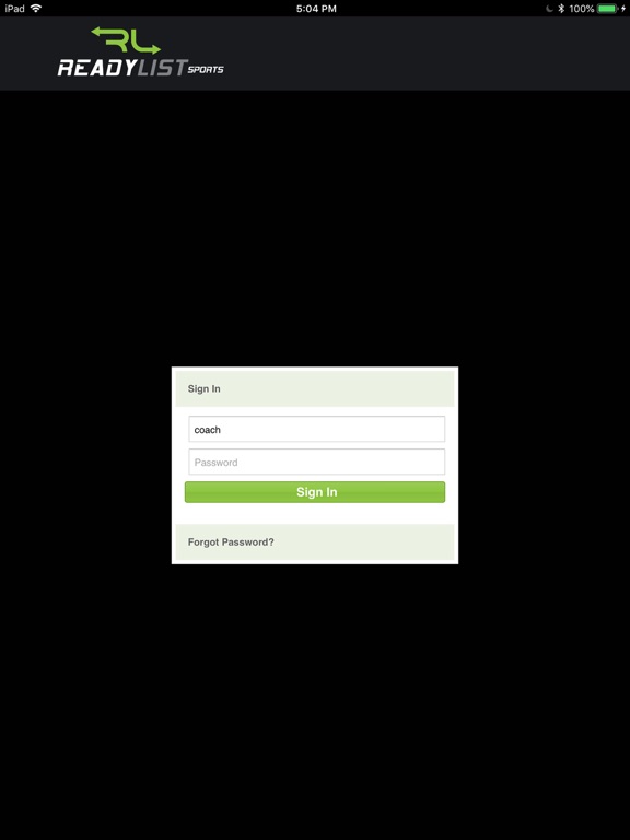 Screenshot #4 pour ReadyList Sports