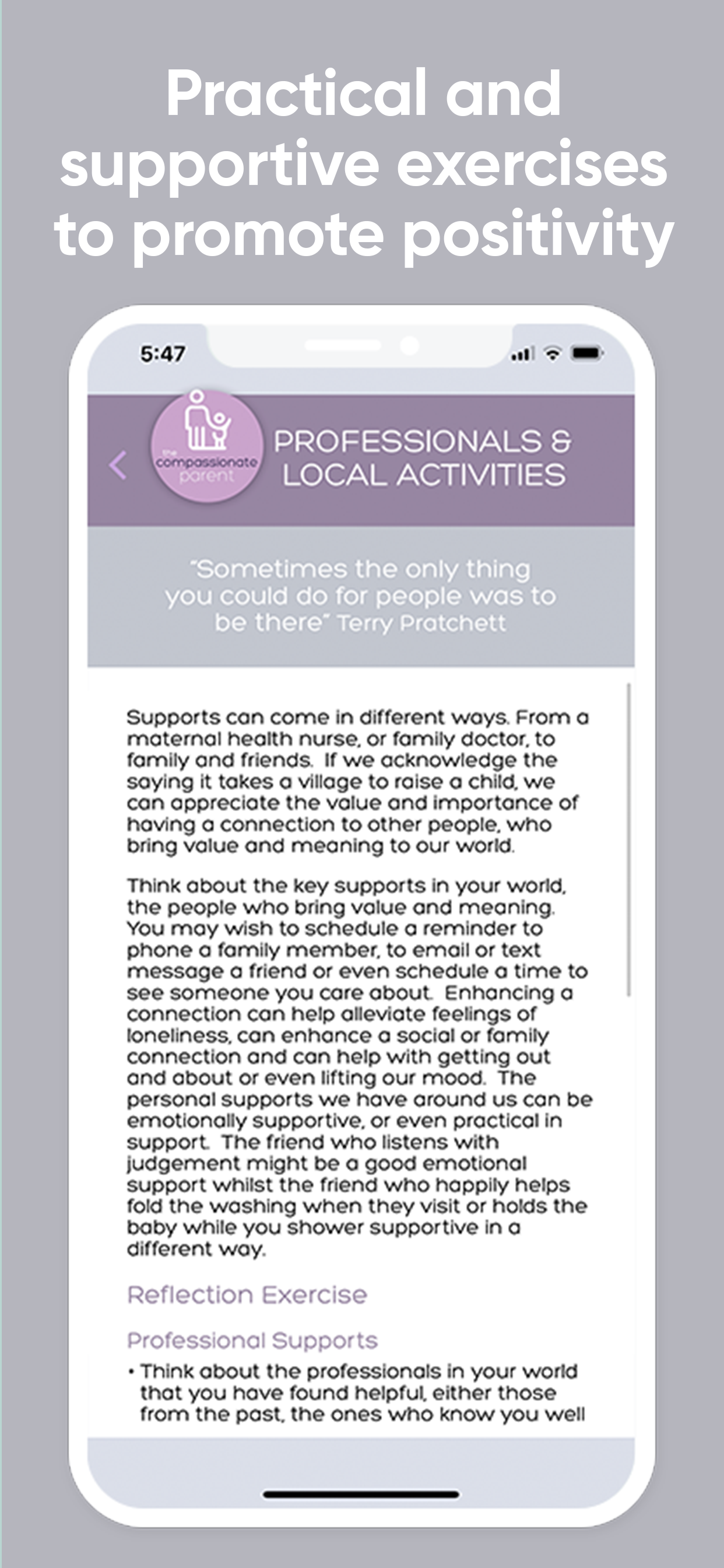 The Compassionate Parent App