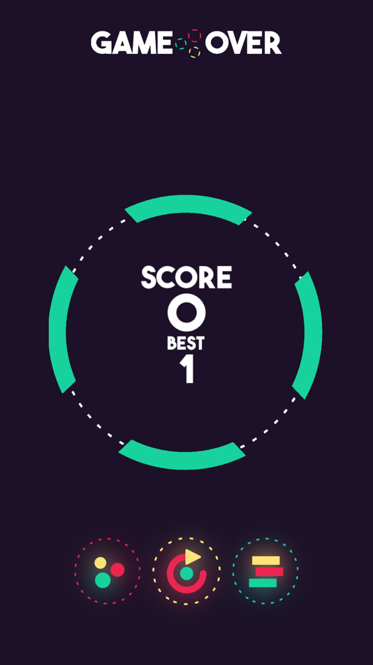 #3. One Hit. (iOS) Av: Digital Hole Pvt. Ltd.