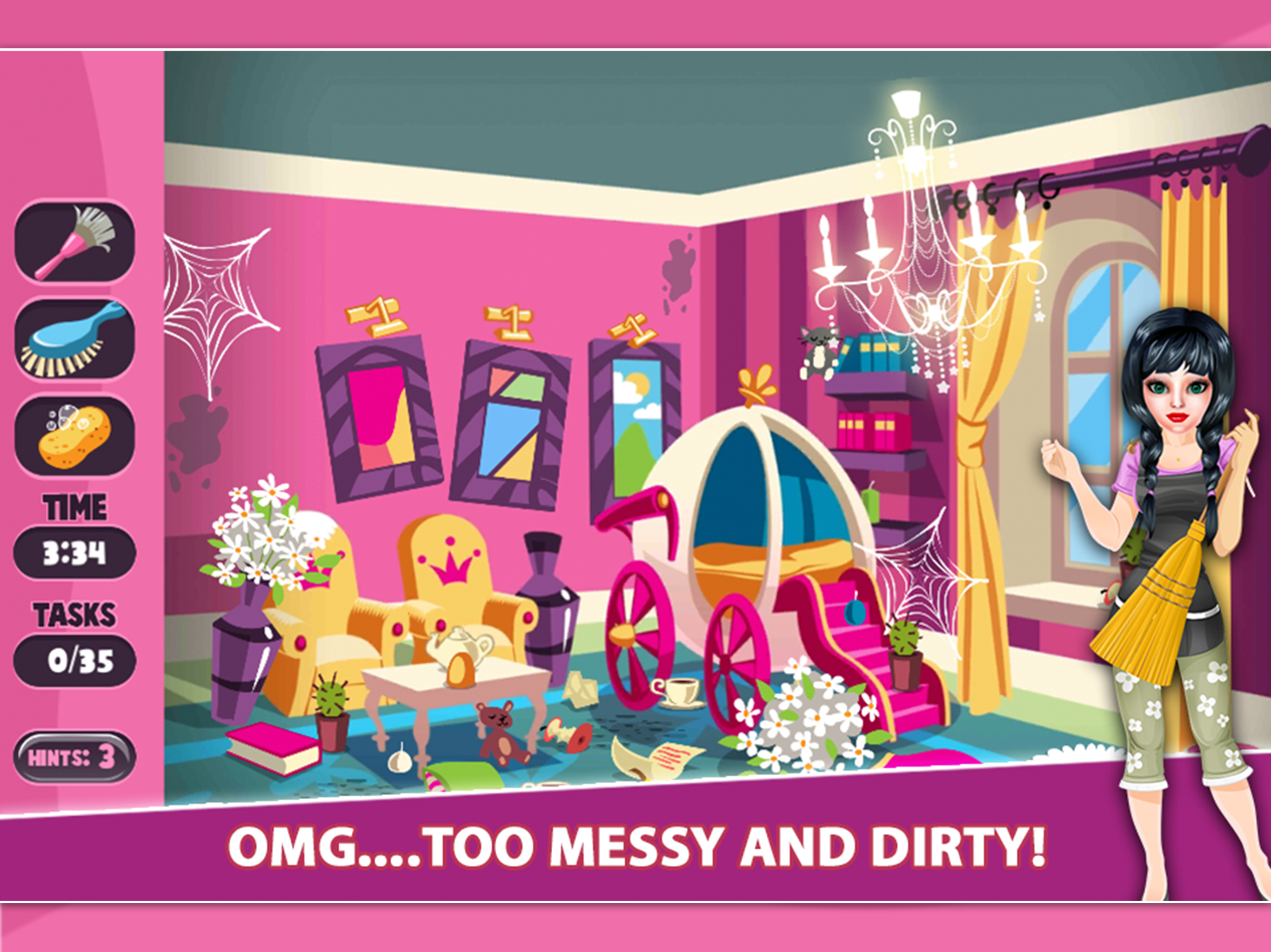 Doll House Cleaning Craft screenshot 14