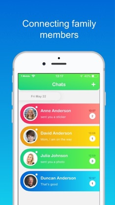 Fennec Messenger - Family Chat screenshot 1