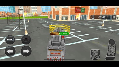 Screenshot #3 pour Feu un camion conduite simulat