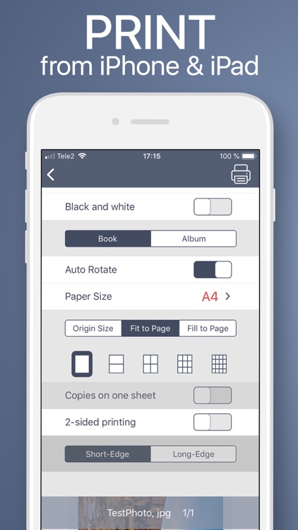Tap & Print