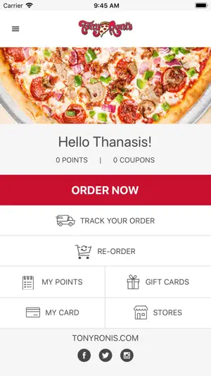 Tony Roni's Pizza screenshot 1