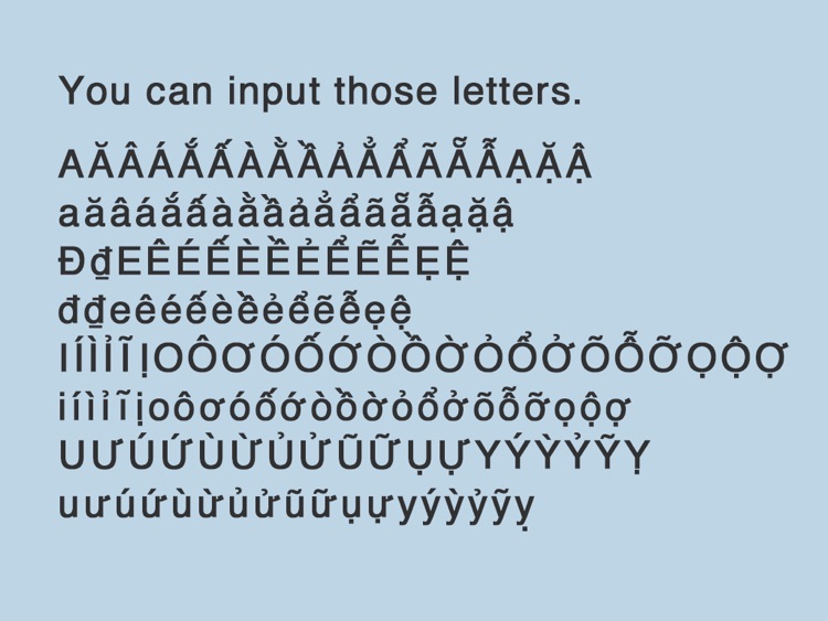 Arrow Keys Mail Vietnamese