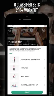fitness - 7 minute workout iphone screenshot 3