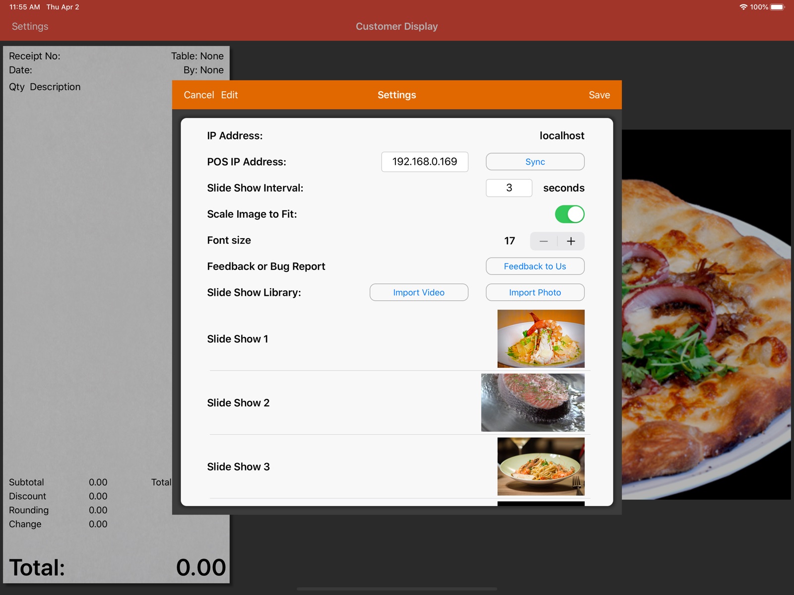 Mobi POS - Customer Display ipad screenshot 3