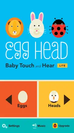 Egg Head LITE: Peekaboo Baby iPhone image 1