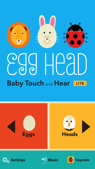 Screenshot #1 pour Egg Head LITE: Peekaboo Baby