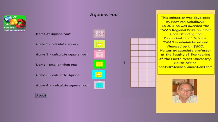 Square Root Animation screenshot-0
