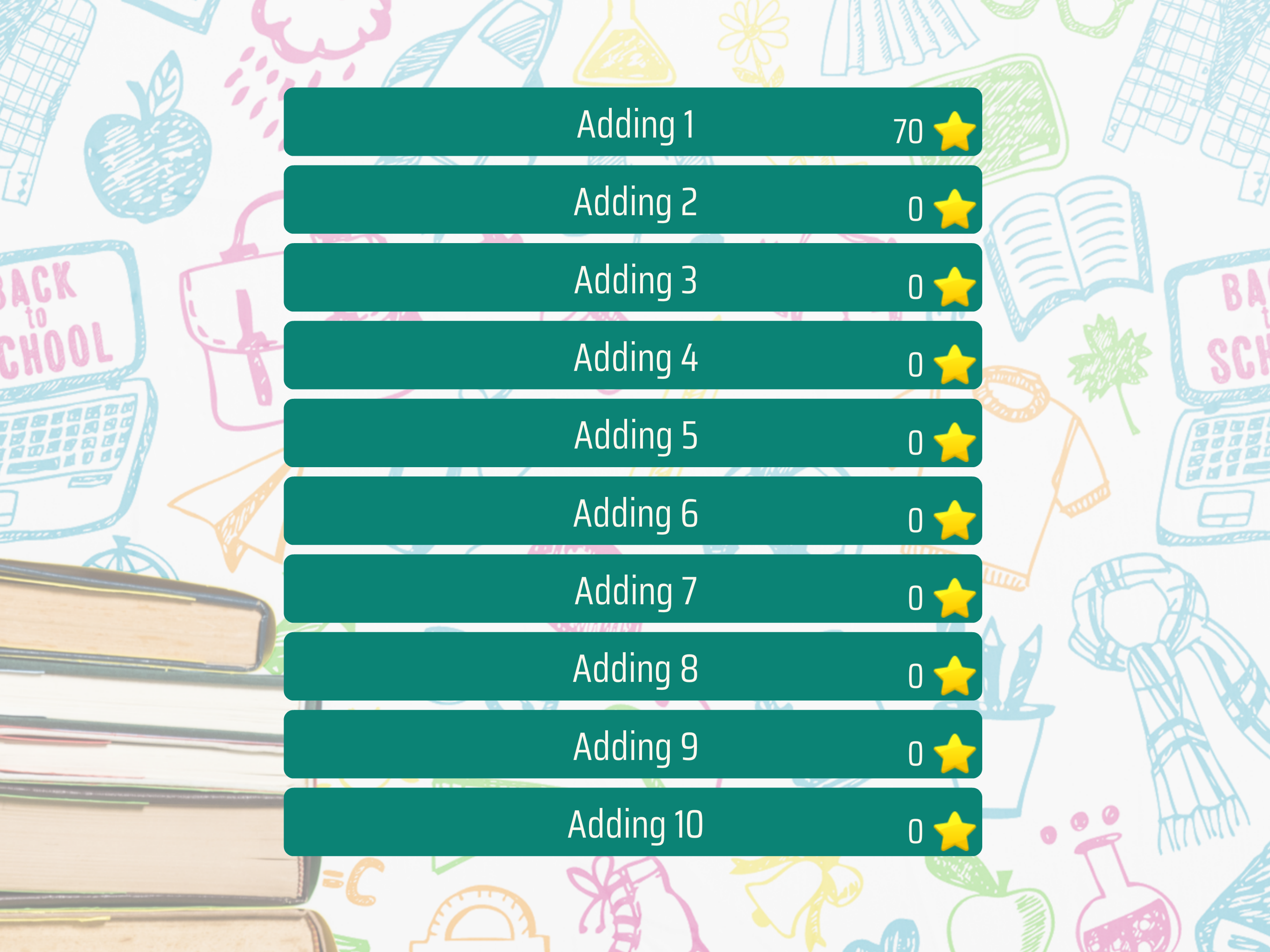 Addition Skill Builders