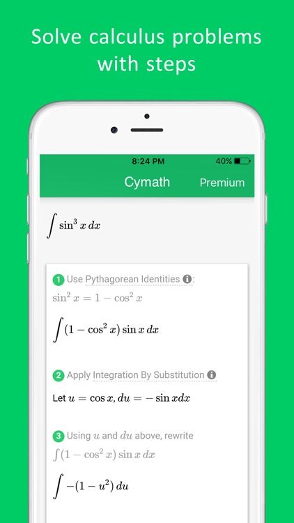 Cymath - Math Problem Solver screenshot-4