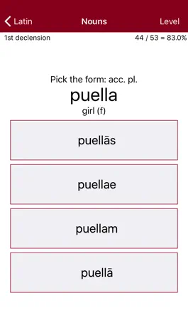 Game screenshot Liberation Philology Latin hack