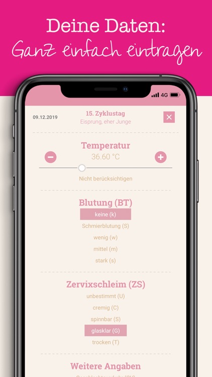 Eisprungkalender - Zyklus App screenshot-4