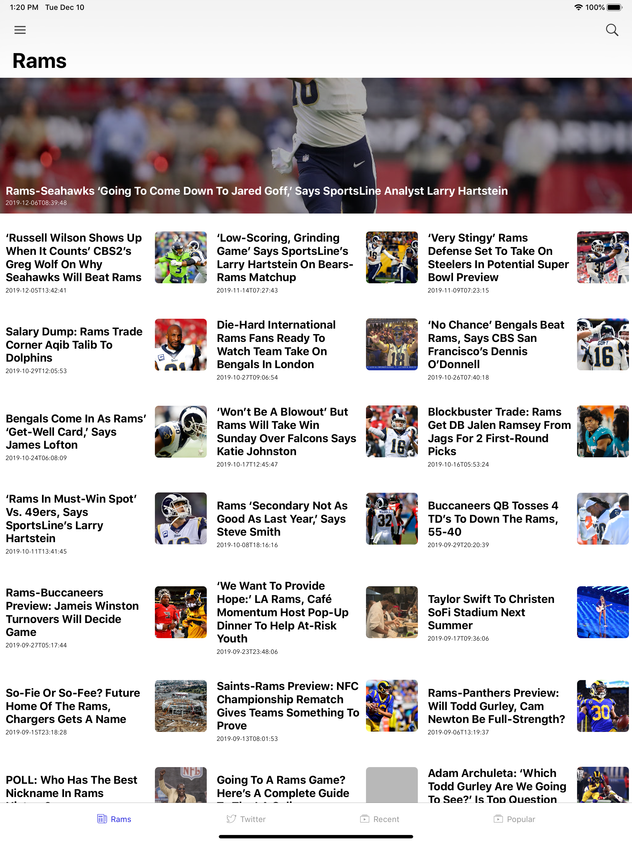 Los Angeles Local News Sports