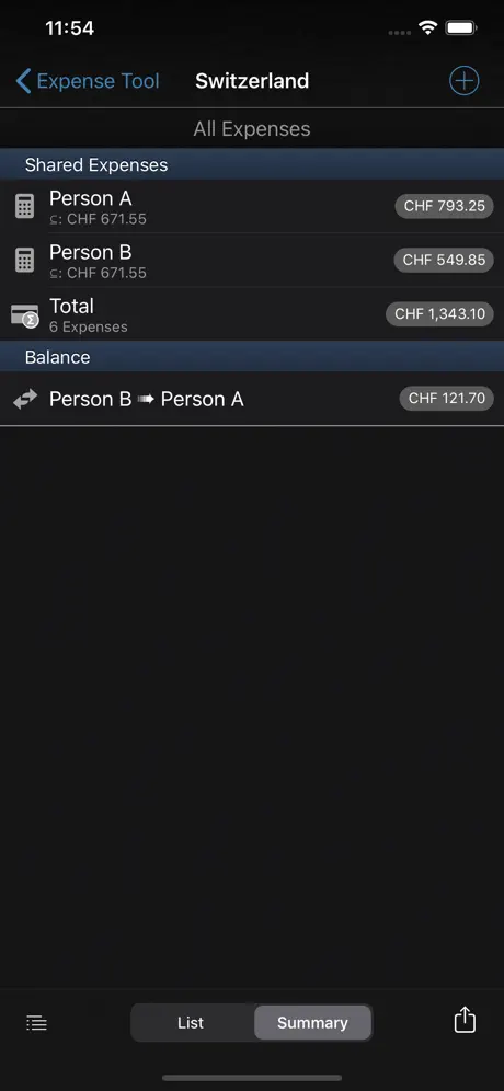 Expense Tool