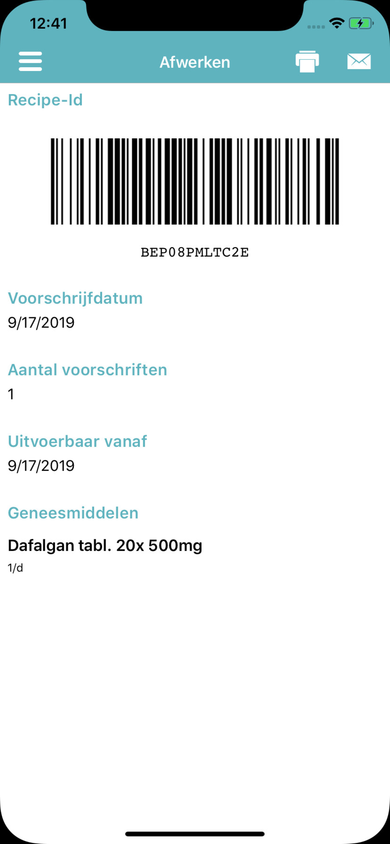 Mediris Recipe screenshot 4