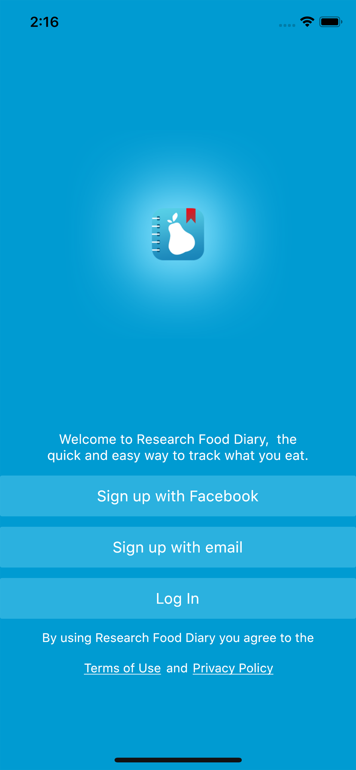 Research Food Diary