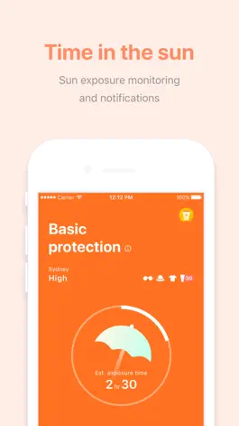 Game screenshot UVisio - monitor sun exposure apk