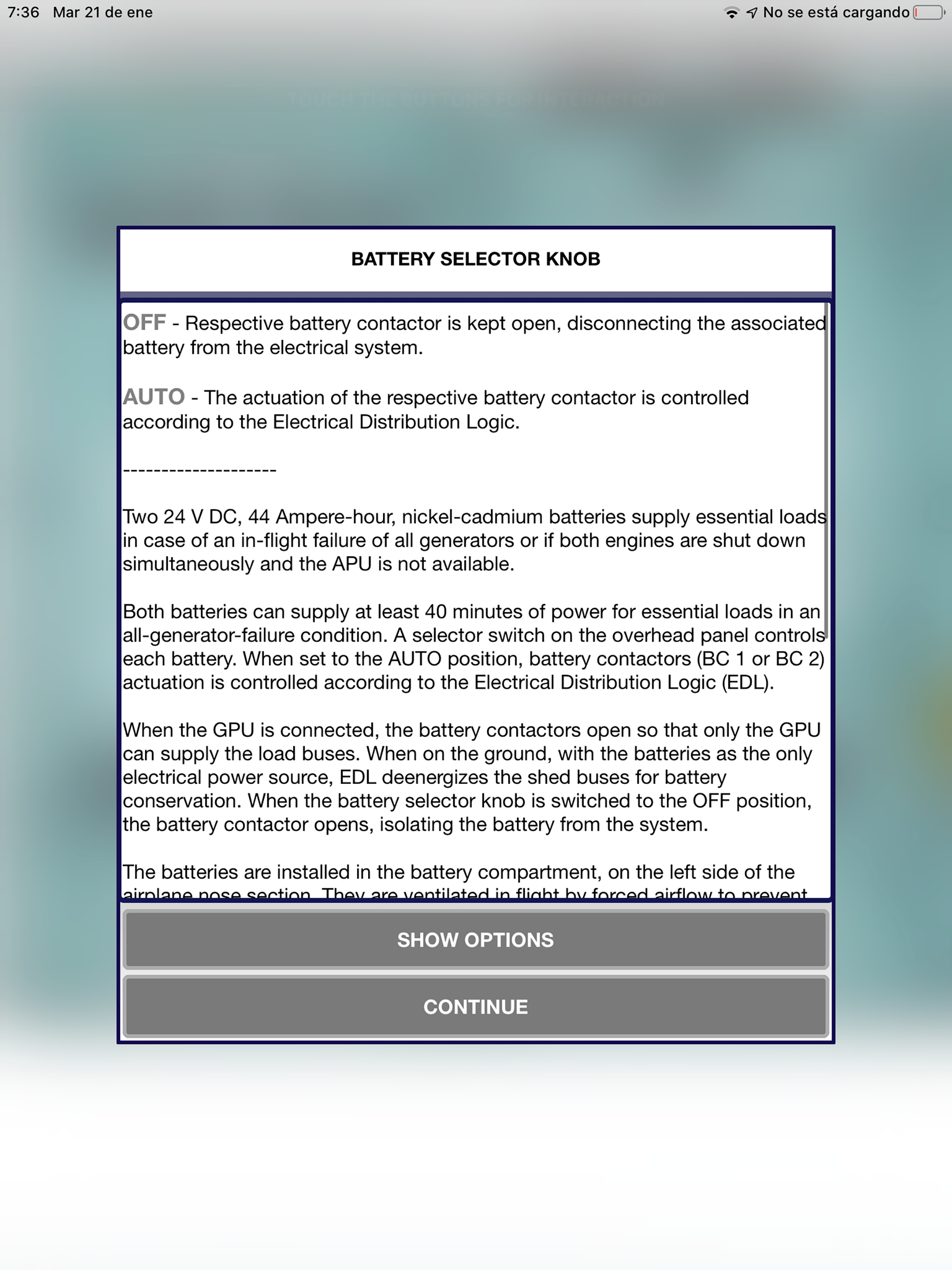 E145 Virtual Panel