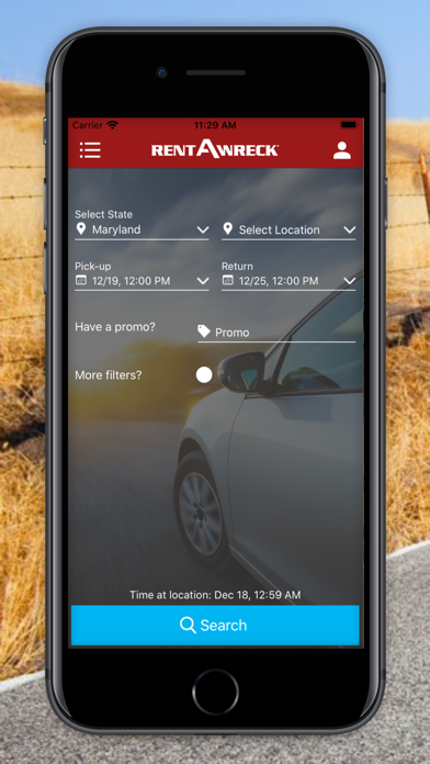 Rent-A-Wreck Car Rental Screenshot