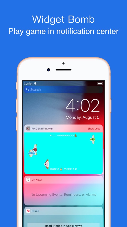 #4. Widget Bomb (iOS) 来自: Yiwu Madan Network Technology Co., Ltd.