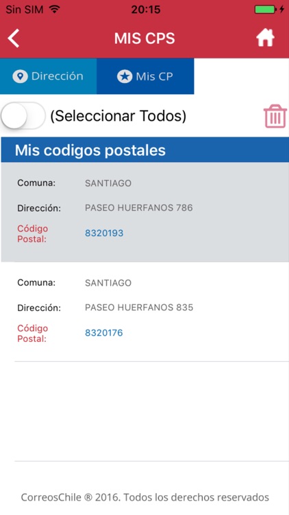 Correos de Chile screenshot-5